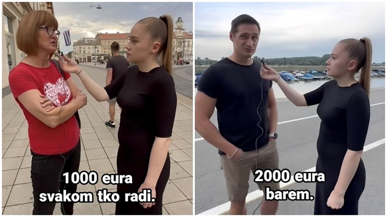 Kolika je idealna plaća za Hrvate? "1000 eura. To bi bilo duplo od ovog što sad imam"