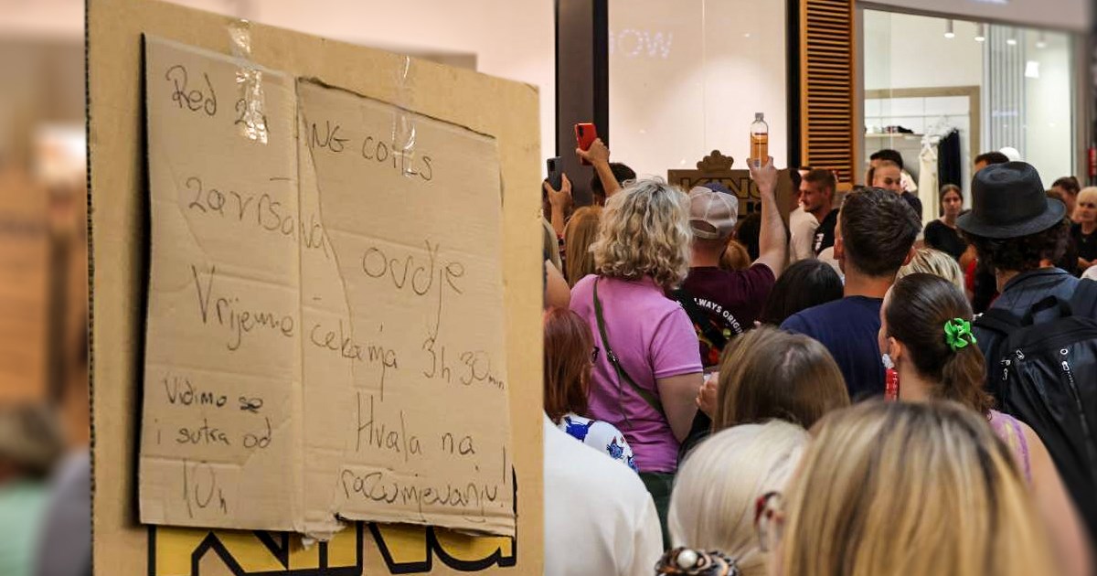 Stotine Zagrepčana satima čekale u redu da kupi paket u kojem ni ne znaju što je