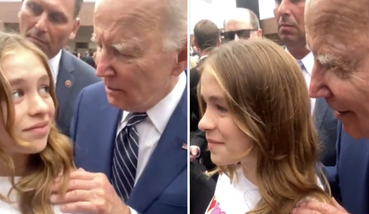 VIDEO Biden djevojci stavio ruku na rame pa poručio: "Bez ozbiljnih frajera do 30."