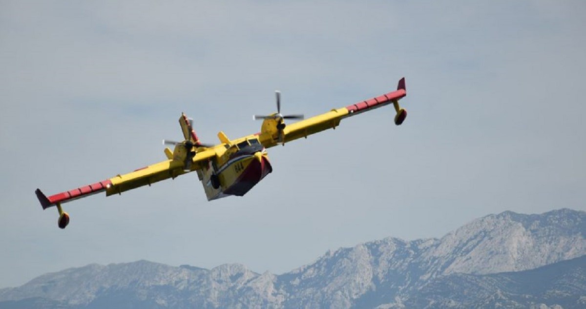 VIDEO Tri kanadera i jedan airtractor gase požar kod Vranskog jezera