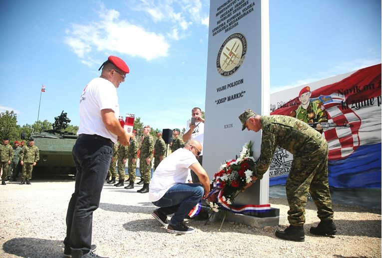 Vojni poligon kod Knina preimenovan u čast poginulom Josipu Markiću