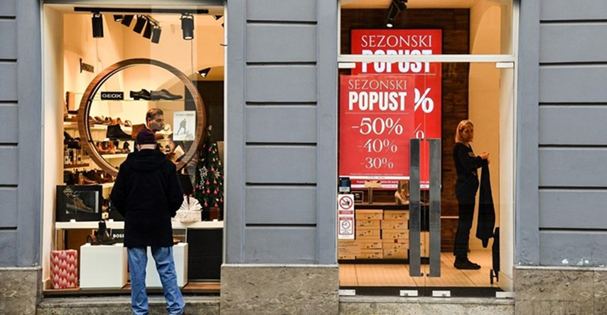 Hrvati i dalje dosta troše, jako porasla potrošnja u maloprodaji