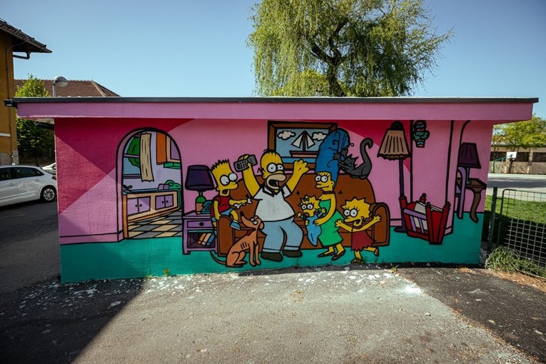 Pronašli smo autora grafita Simpsona koji je osvojio Hrvatsku