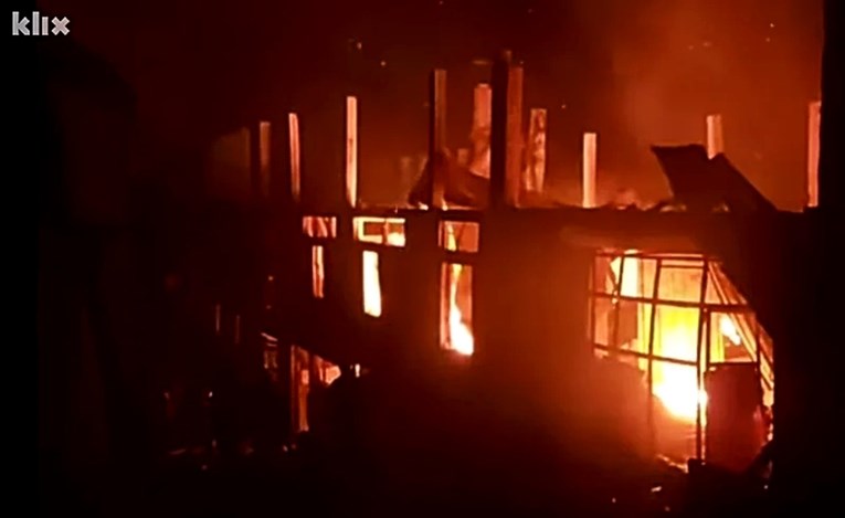 Veliki požar u BiH, izgorjela tvornica u kojoj je radilo gotovo 100 radnika