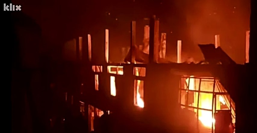 Veliki požar u BiH, izgorjela tvornica u kojoj je radilo gotovo 100 radnika