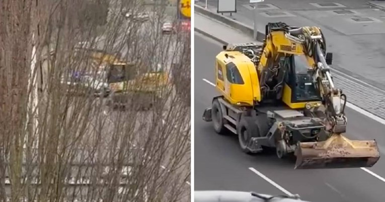 VIDEO U Njemačkoj ukrao bager, zabijao se u zgrade, aute, policiju. Policija ga ubila