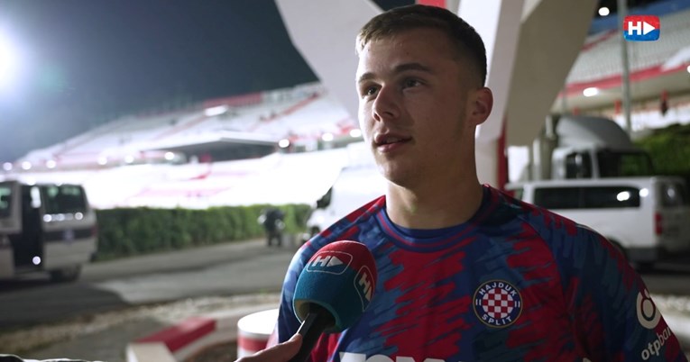 Mladi talent nakon utakmice u Mostaru: I ovdje se živi za Hajduk. Možemo biti ponosni