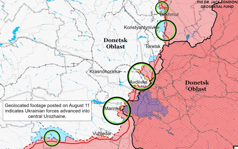 Institut za rat: Ukrajinci su značajno napredovali u Zaporiškoj oblasti