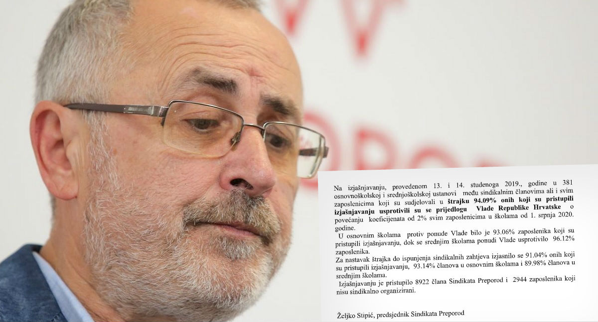 Sindikati objavili rezultate referenduma među učiteljima