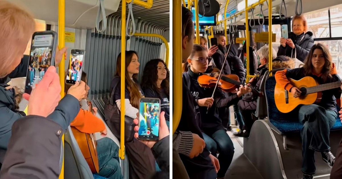"Nešto ljepše dugo nisam vidjela": Sarajevski učenici u busu odsvirali Montenov hit