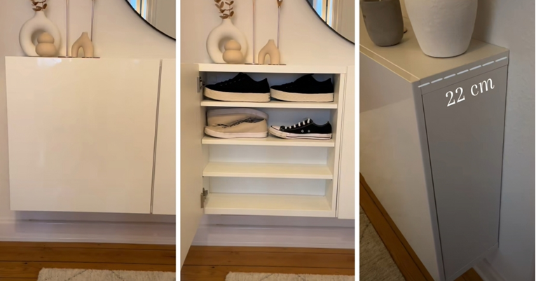 Ikea ormarić postao hit jer stane i u najuže hodnike, a u njega stanu i cipele