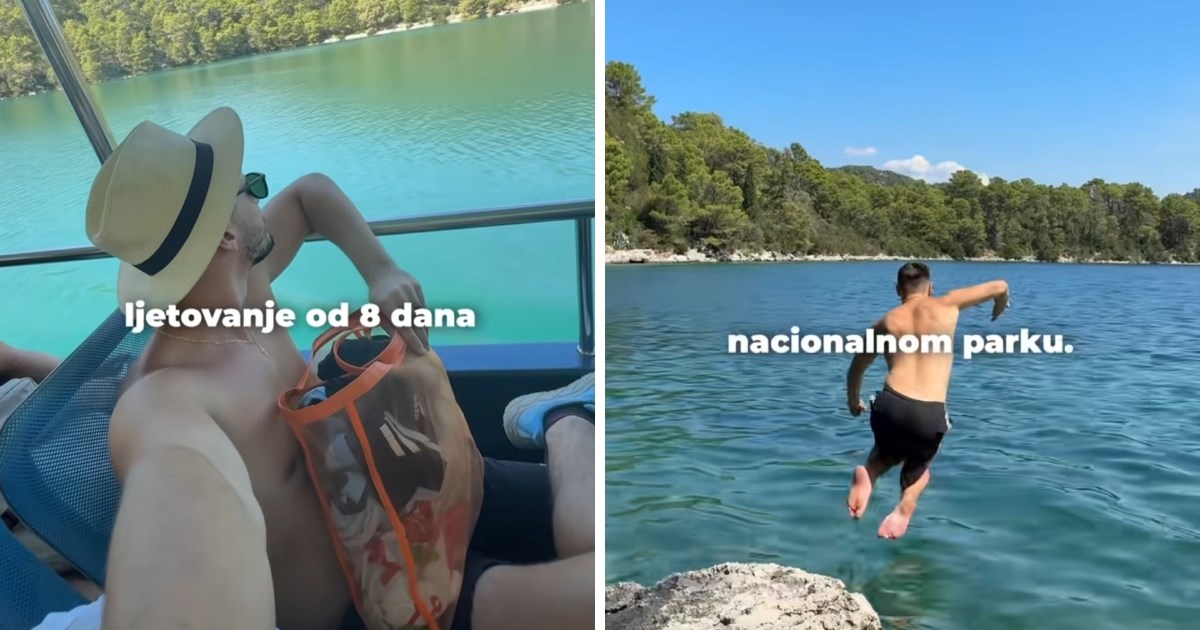"Za tu lovu odem 10 dana na Tenerife": Pokazao cijenu ljetovanja na Mljetu i Korčuli