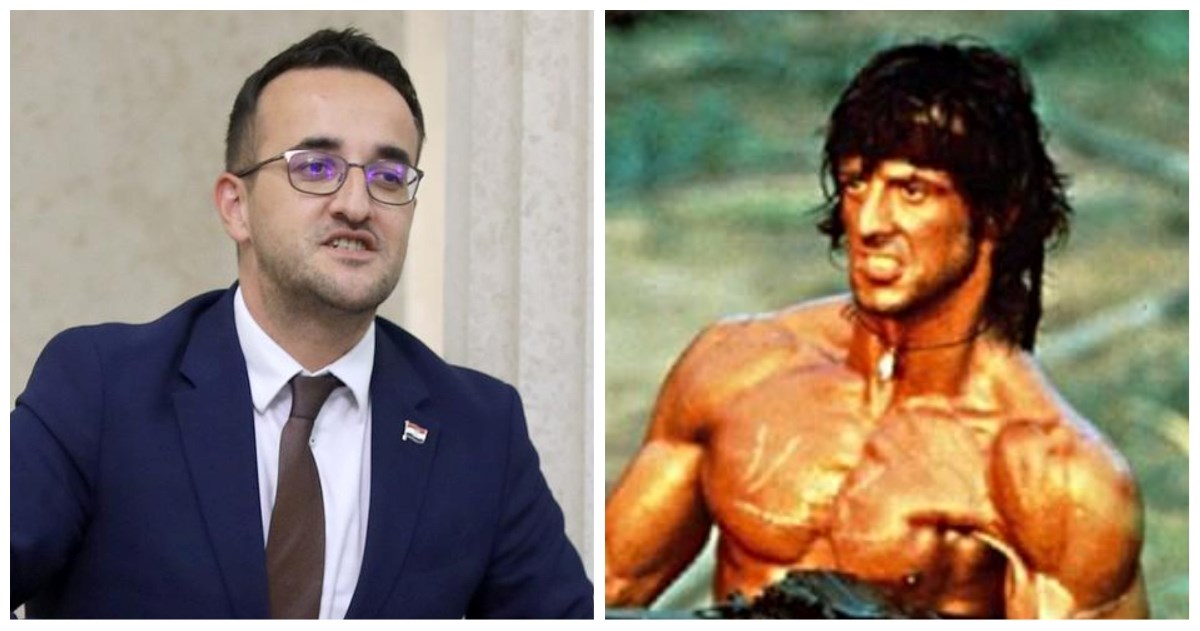 HDZ-ov komandos se jednom pohvalio da mu je uzor Sylvester Stallone