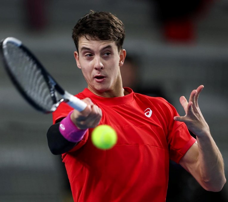 VIDEO Hrvatska izgubila prvi meč protiv Danske u Davis Cupu