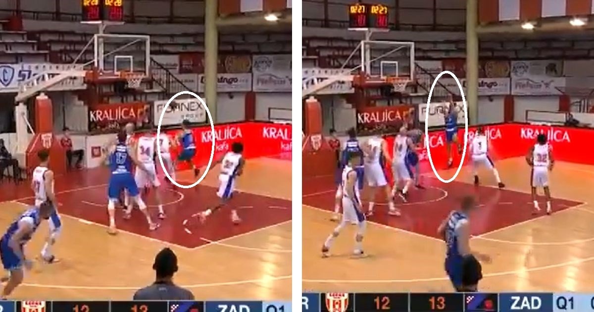 Igrač Zadra zabio koš iz nemoguće situacije u najbitnijoj pobjedi sezone