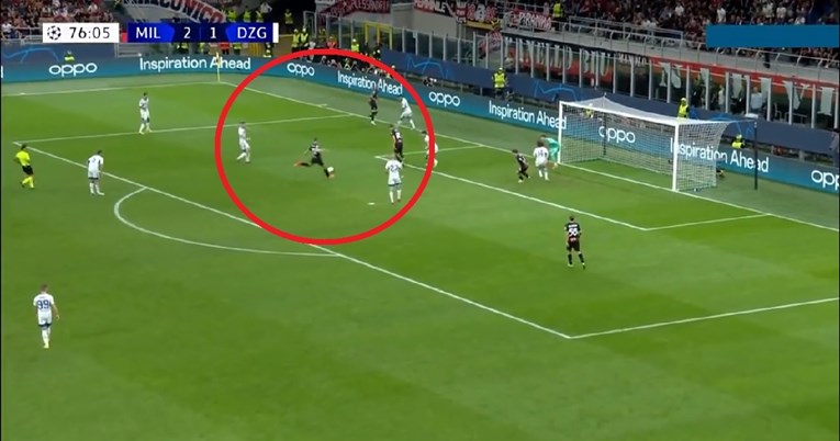 VIDEO Pobega zakucao loptu pod prečku za pobjedu Milana protiv Dinama