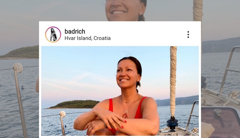 Nina Badrić je još uvijek na moru: Pozirala u crvenom badiću, fanovi oduševljeni