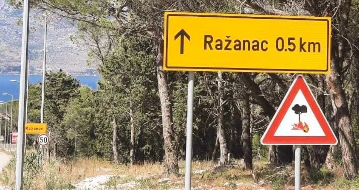 FOTO Vidite li što nije u redu na ovoj fotki iz Zadarske županije?