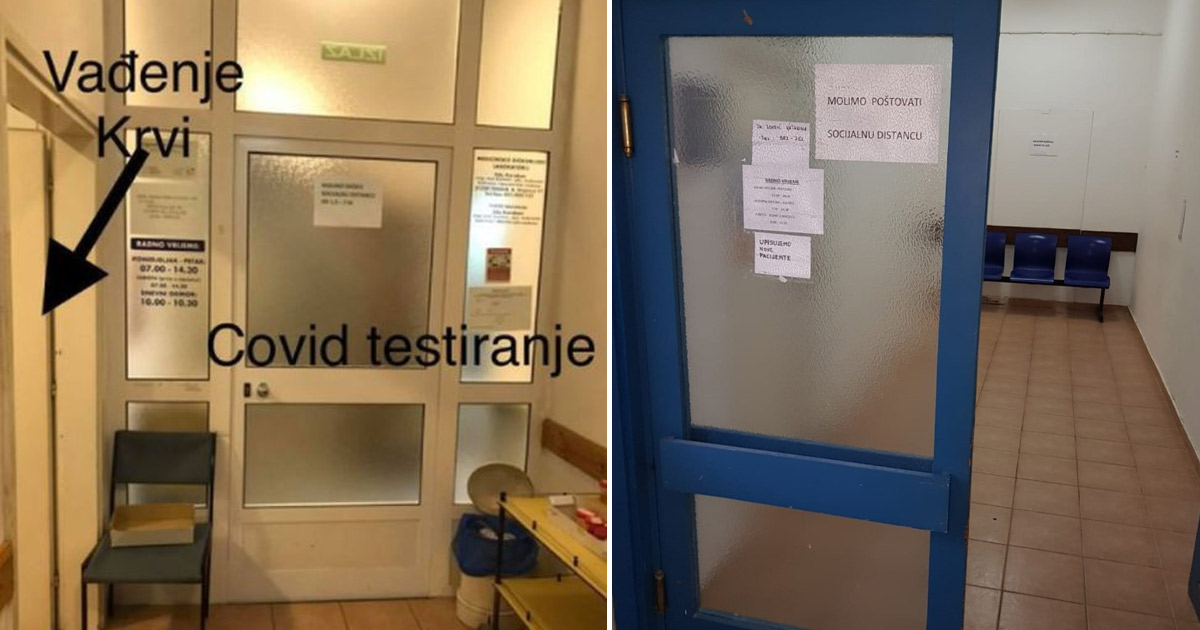 U Trogiru vrata do vrata - na jednima vađenje krvi, na drugima testiranje na koronu