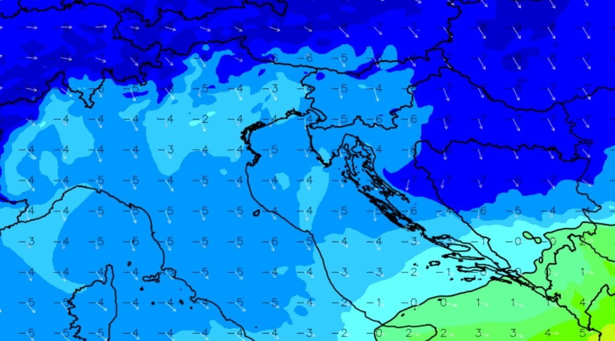 Objavljene karte, evo kada i gdje će biti snijega