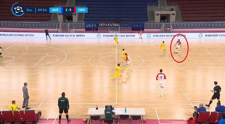 Hrvat zabio futsalsko remek-djelo. Pogledajte lob preko gotovo cijelog terena