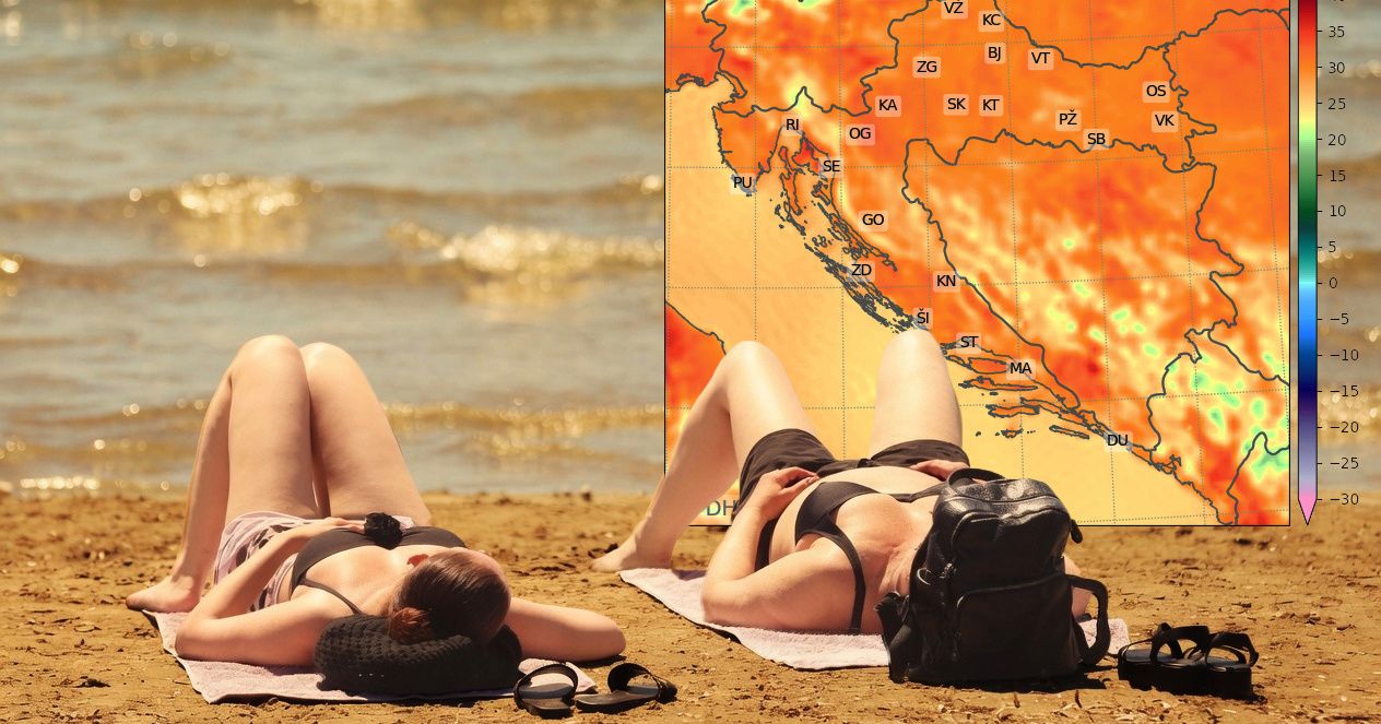 Stiže vruć vikend, temperature će ići do 35 stupnjeva