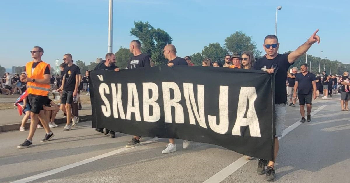 VIDEO Transparent Škabrnja izazvao je veliku pažnju i poštovanje na Hipodromu