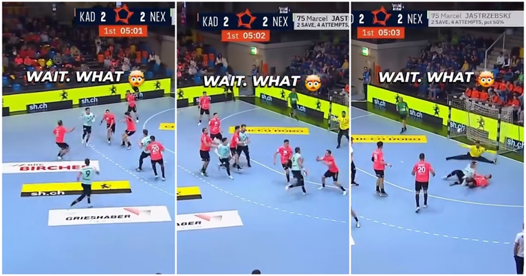 Čudesan gol hrvatskog rukometaša u Europskoj ligi. EHF: Čekajte, što je to izveo?