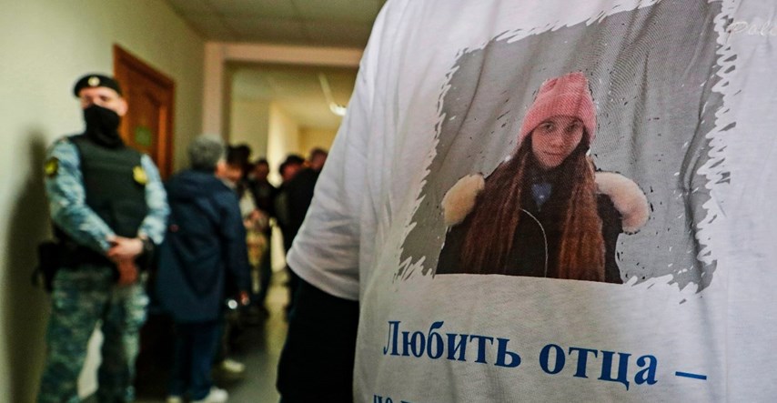 Otac djevojčice s antiratnim crtežom u pritvoru u Bjelorusiji