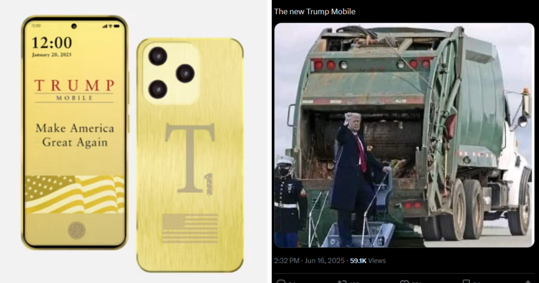 Internet se ruga Trumpovom novom mobitelu, krenula lavina memova