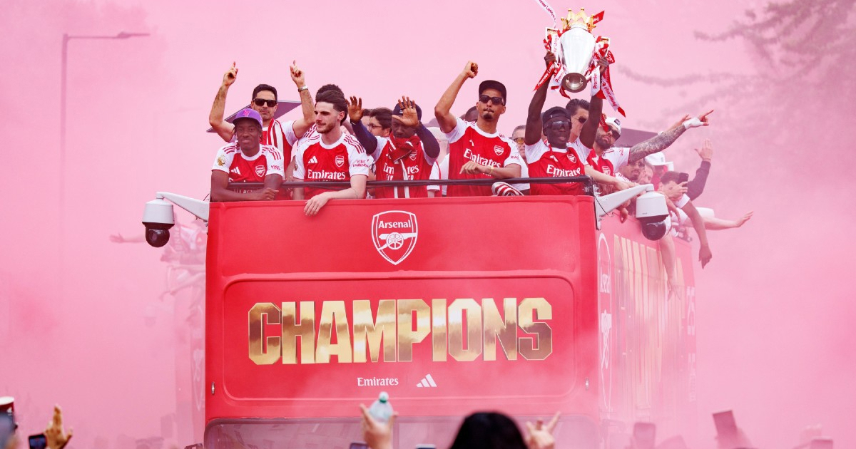 FOTO I VIDEO Spektakularne scene. Arsenal pred 1.5 milijuna ljudi slavi titulu prvaka