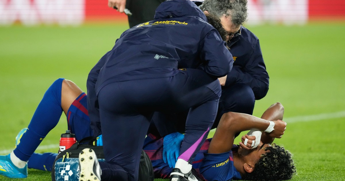 VIDEO Ozlijedio se Lamine Yamal