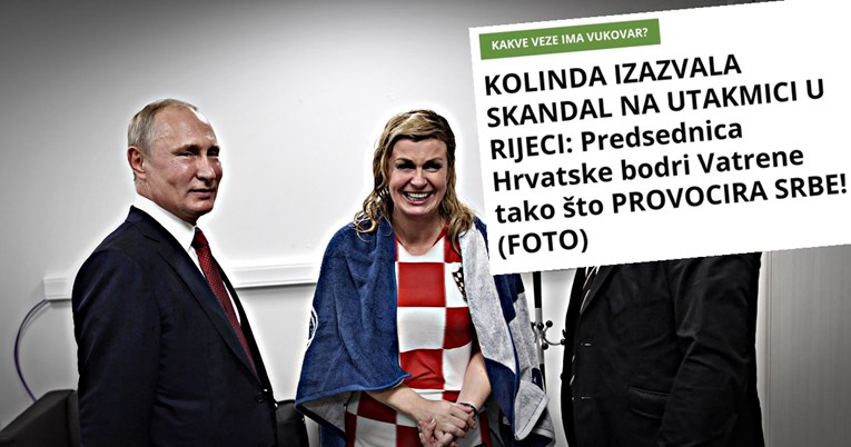 Kurir: Kolinda provocira Srbe. Kakve veze Vukovar ima s reprezentacijom?