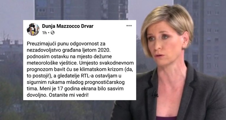 Omiljena hrvatska prognostičarka se nakon 17 godina oprostila s gledateljima
