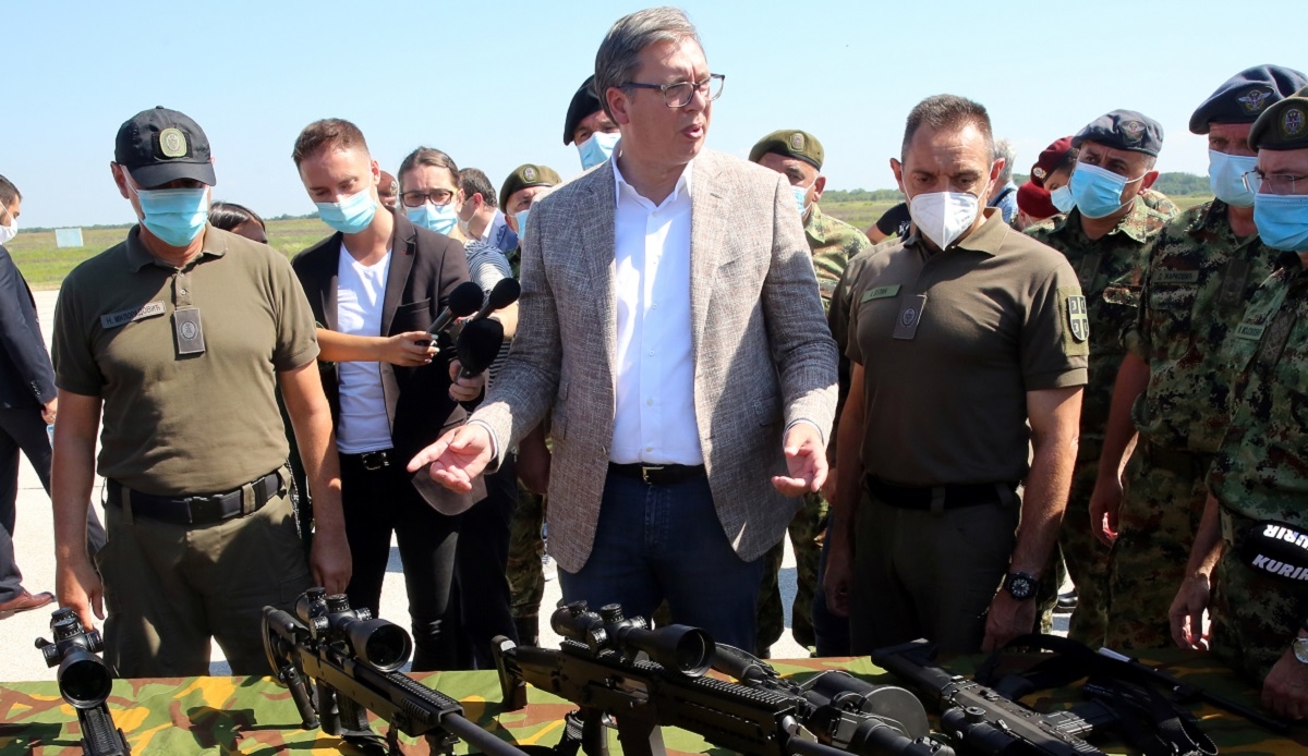 Vučić najavio da Srbija ulaže 100 milijuna eura u vojnu industriju