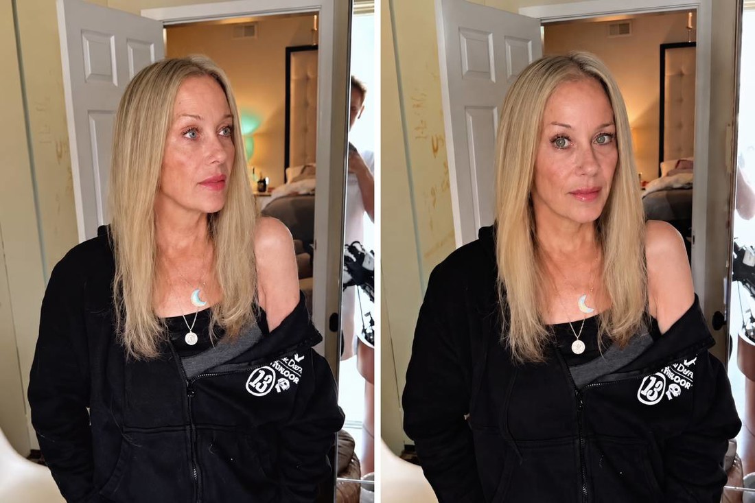 Christina Applegate pokazala novu frizuru i "čudnu mrlju" na obrazu