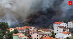 VIDEO Pogledajte snimke požara u Puli iz zraka, vatra je bila nadomak kuća