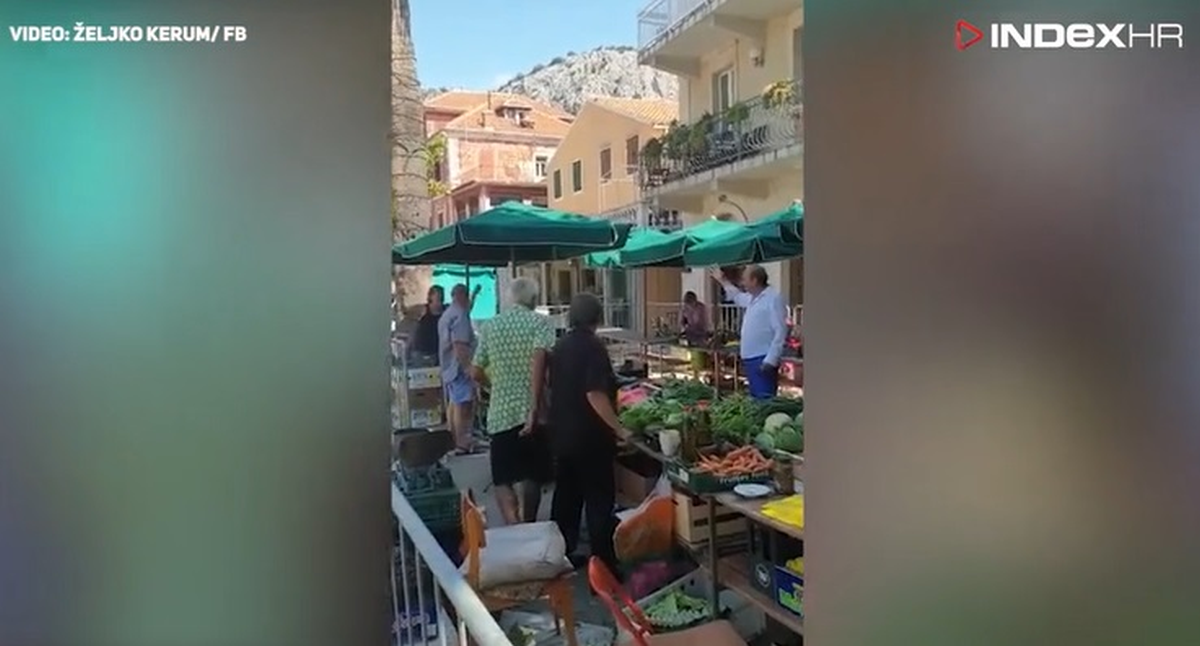 Grdović obilazio Omiš s Kerumom, prodavačica mu zapjevala Dalmatinac sam
