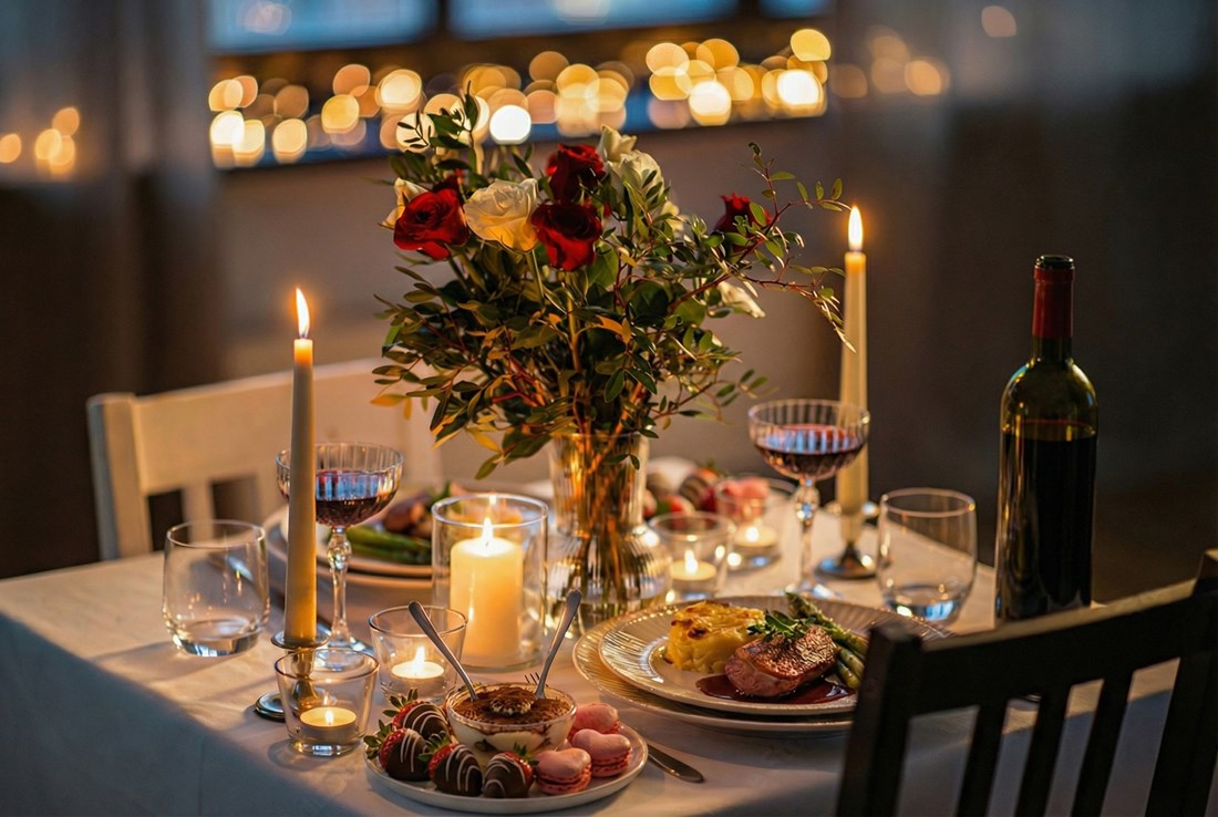 Kreirali smo jelovnik za kućnu romantičnu večeru - i bolji je od odlaska u restoran