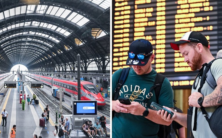 Ogroman štrajk u Italiji, kolaps vlakova u Milanu. Pogledajte snimku