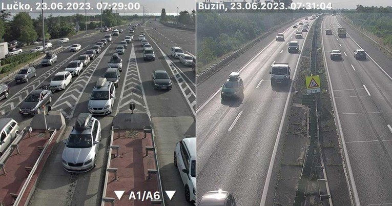 Jutros nema gužvi na cestama prema moru
