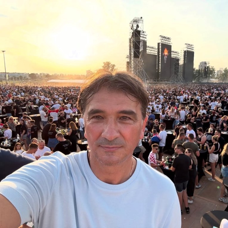 Zlatko Dalić objavio selfie s Hipodroma uoči Thompsonovog koncerta