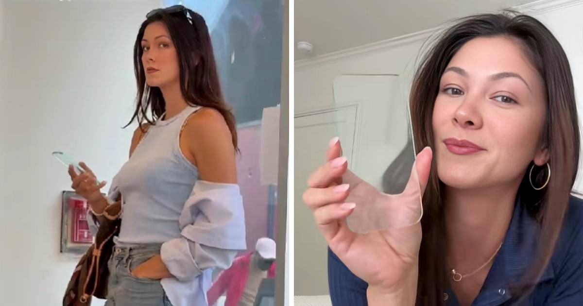 Žena zbunila ljude viralnim videom: "Drži li prozirni mobitel u ruci?"