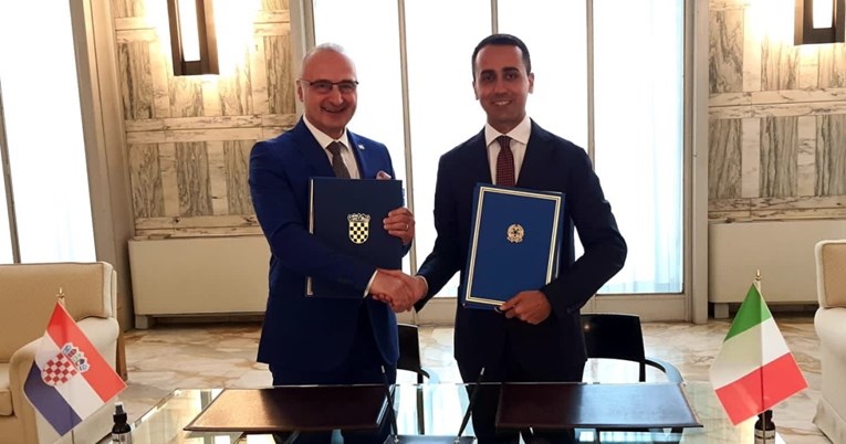 Grlić Radman: S Italijom smo danas potpisali povijesni ugovor o razgraničenju