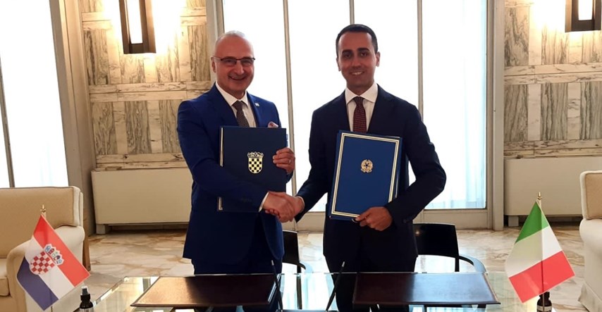 Grlić Radman: Danas smo s Italijom potpisali povijesni ugovor o razgraničenju