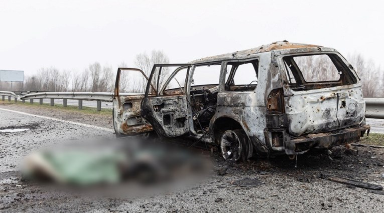 Svjedoci o masakru u Buči: Pokušali smo pobjeći. Rusi su izrešetali auto, ubili djecu
