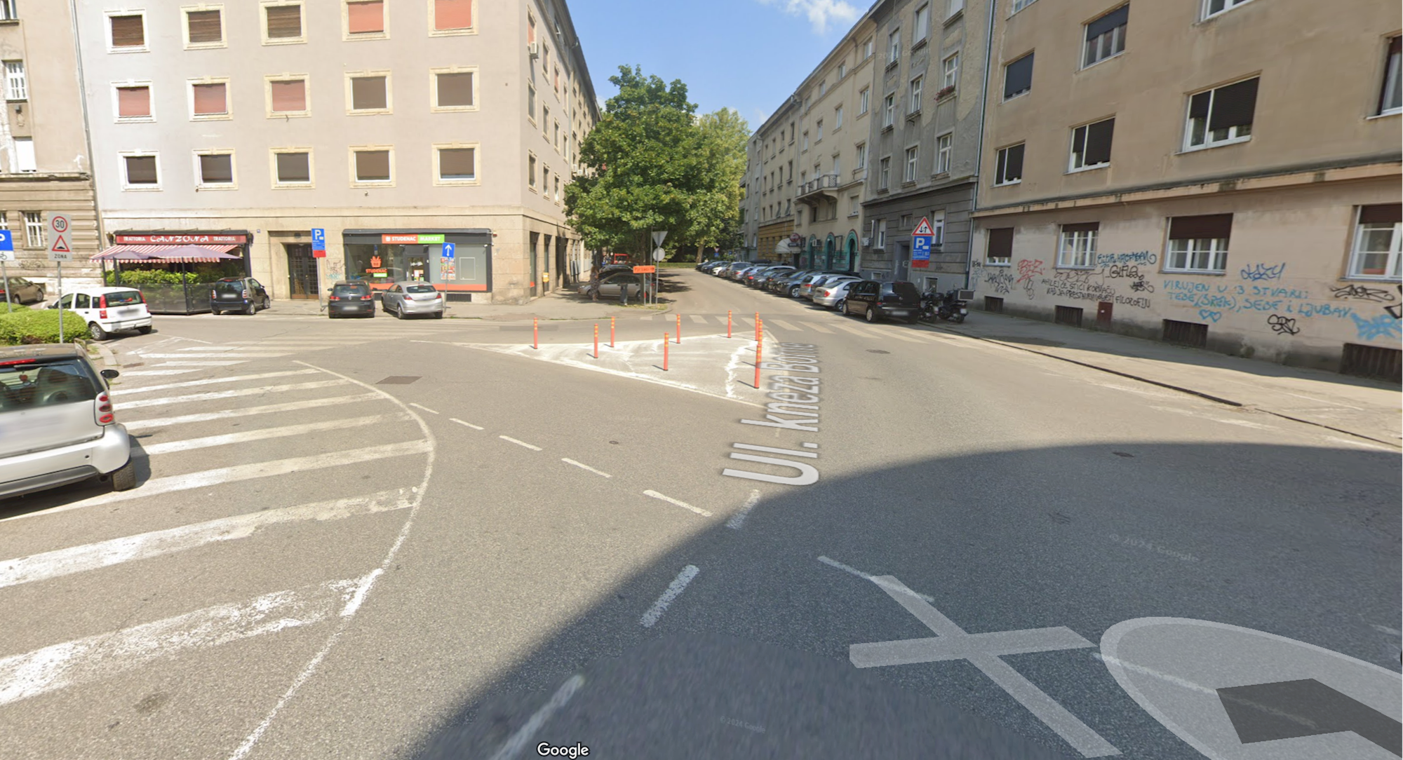 Mlada žena u Zagrebu autom naletjela na maloljetnicu koja je prelazila cestu