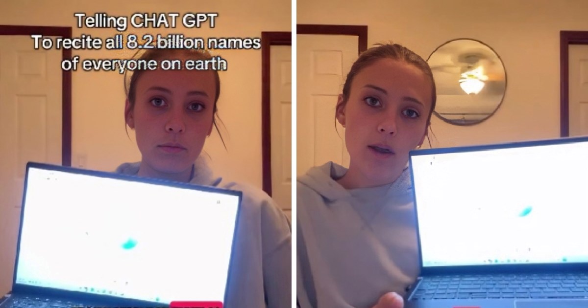 Pitala ChatGPT da joj imenuje sve ljude na Zemlji, odgovor ju je iznenadio