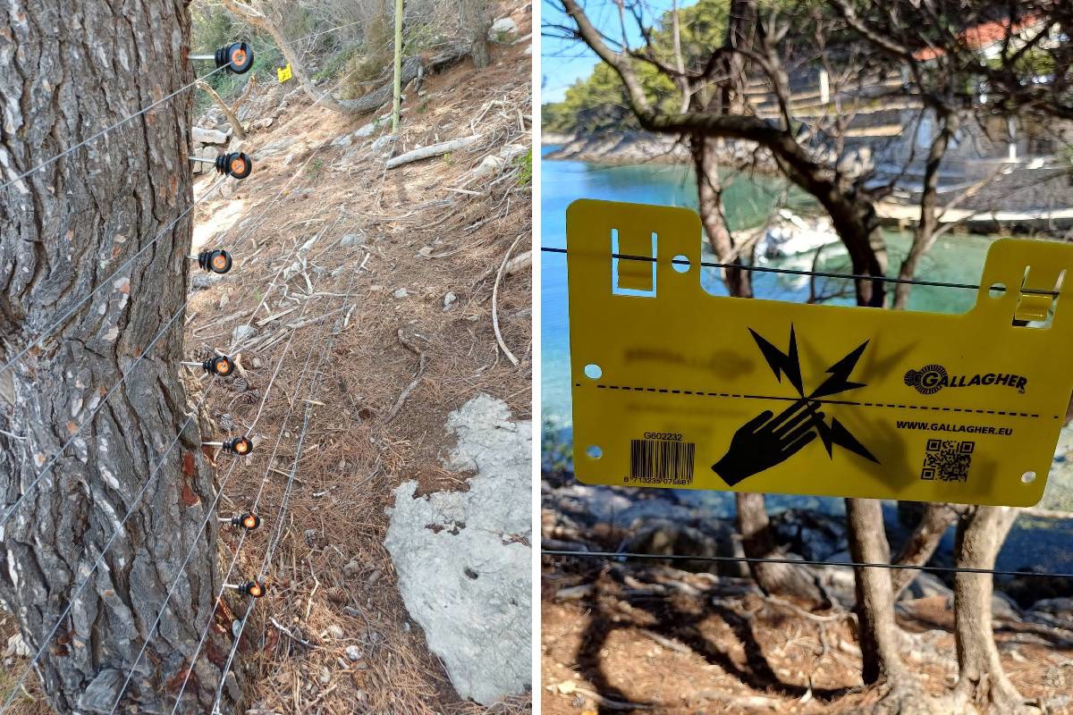 Na Visu plaža ograđena žicom pod naponom. "Cijela uvala je okružena"
