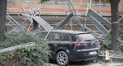 Srušio se dio zgrade u centru Zagreba, nastao prometni kolaps. Stižu novi detalji
